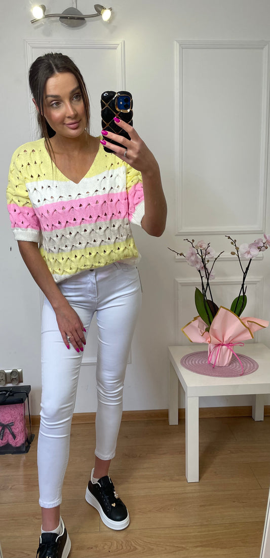 Sweterek multikolor Lea