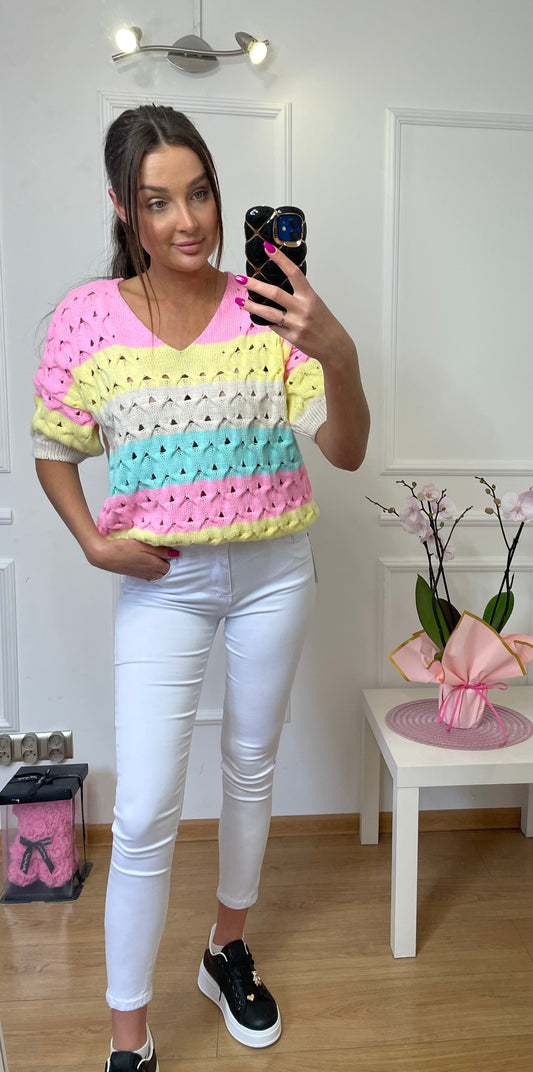 Sweter multikolor Lea