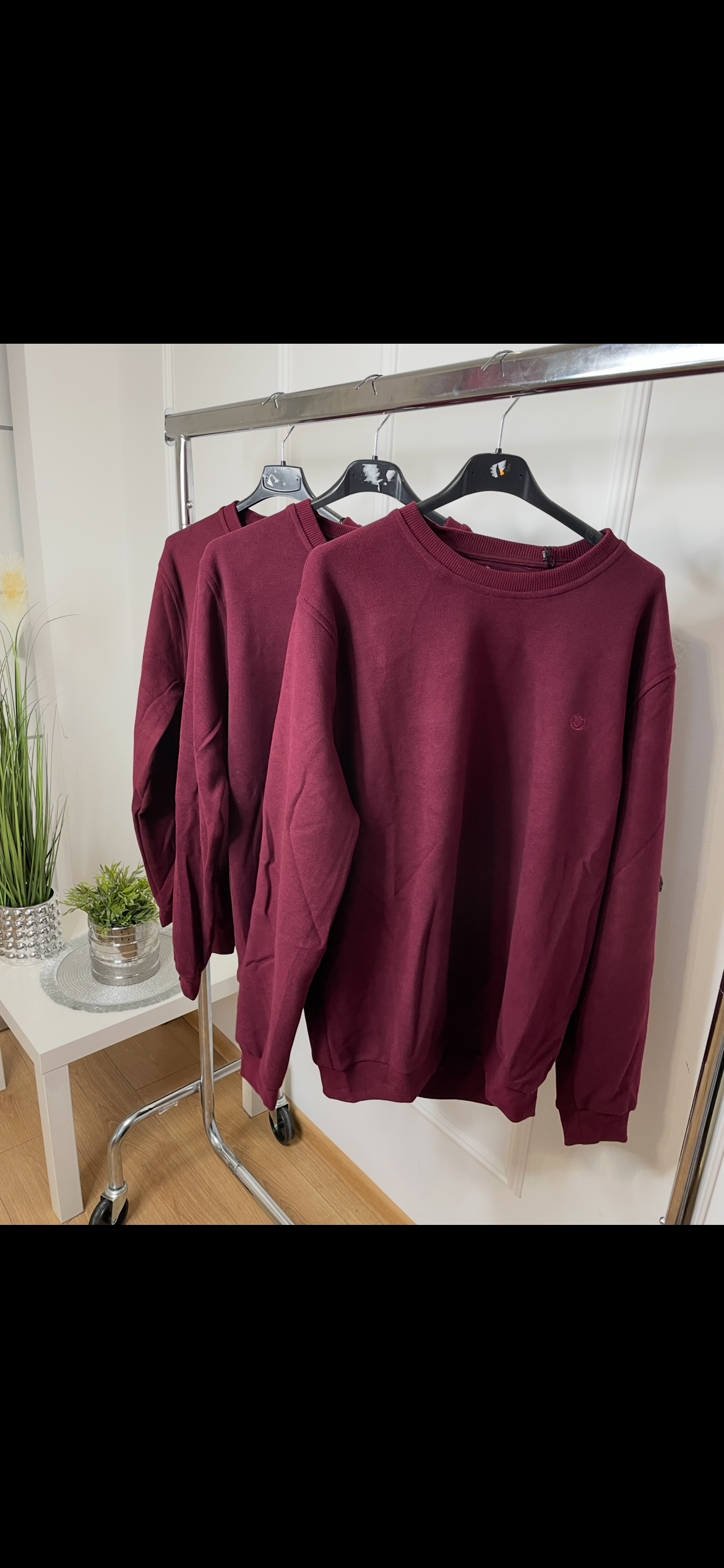 Bluza męska bordo